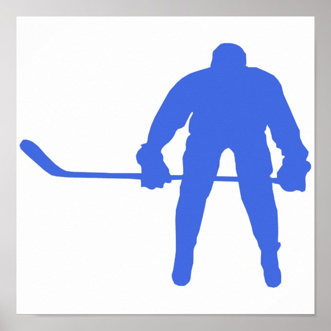Pôster Royal Blue Hockey (Frente)