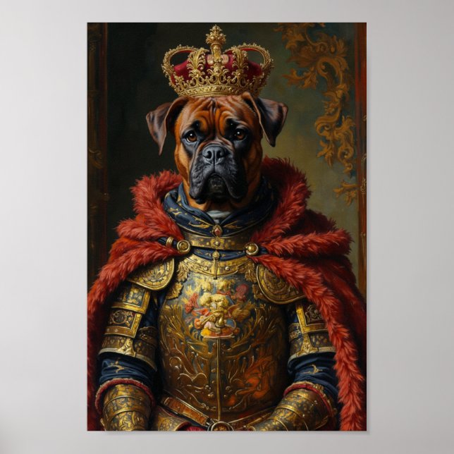 Poster Royal Boxer Portrait (Frente)