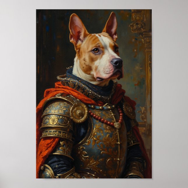 Poster Royal Bull Terrier Portrait (Frente)