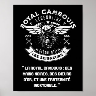 Poster, ROYAL CAMBOUIS  Papier poster (mat)