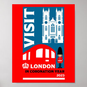 Poster Royal Coronation Year 2023 London