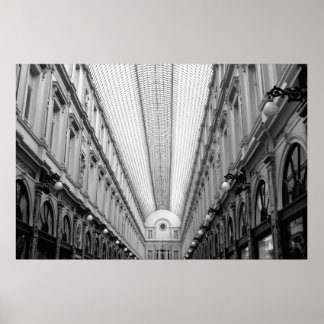 Pôster Royal Santo Hubert Galleries, Bruxelas, Bélgica