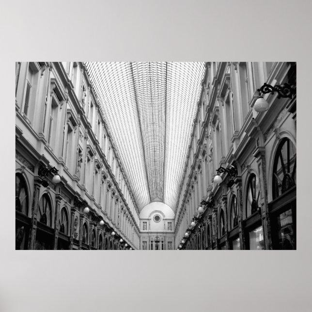 Pôster Royal Santo Hubert Galleries, Bruxelas, Bélgica (Frente)