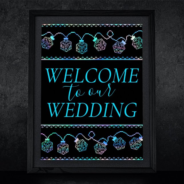 Poster RPG Lights | Bem-vindo ao Holo Fantasy Tabletop Ga (Criador carregado)