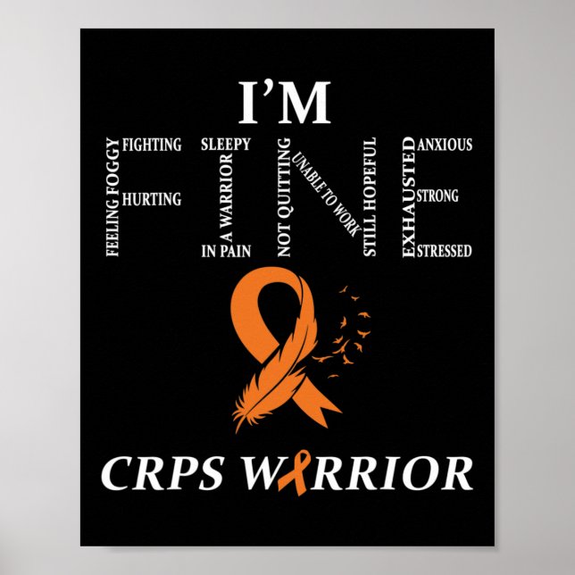 Poster Rsd Crps Warrior (Frente)