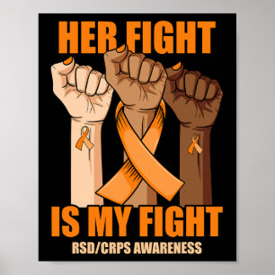 Poster RSD Sensibiliza Sua Luta É A Minha Mão De Luta