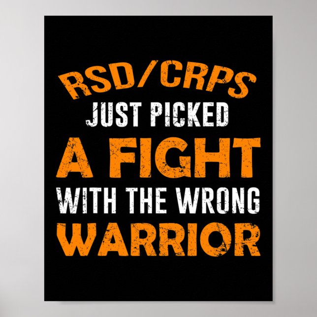 Poster Rsdcrps Acabou De Pegar O Guerreiro Errado (Frente)