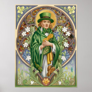 Poster Rua. A arte do dia de Patrick Nouveau pintando Pos