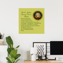 Poster Rua Andrew Christmas Novena Prayer