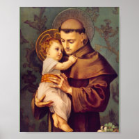 Rua. Anthony de Pádua com Jesus Bebê