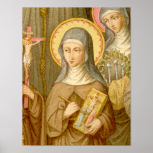 Poster Rua. apenas Catherine de Bologna (SAU 027) 11"x14"