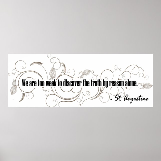 Pôster Rua. Augustine (Frente)