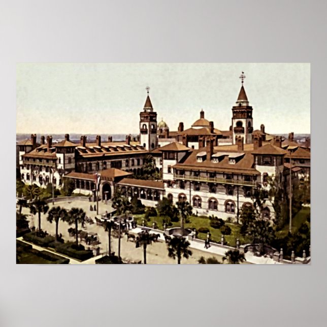 Pôster Rua, Augustine, Flórida (Frente)