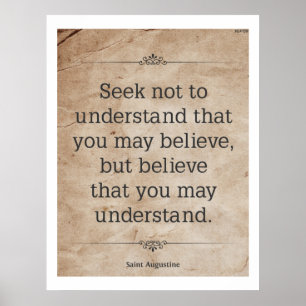 Poster Rua. Augustine nº 4