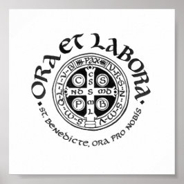 Poster Rua Benedict Calliografia