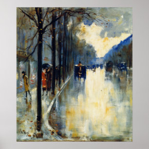 Poster Rua Berlim em Late Fall