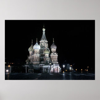 Pôster Rua. Catedral de Basils