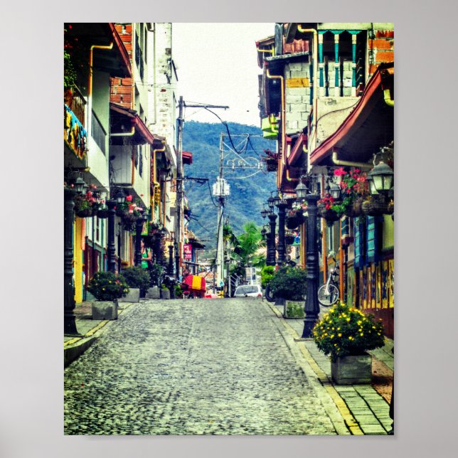 Poster Rua Colombiana (Frente)