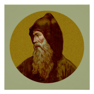 Pôster Rua. Cyril the Monk (M 002) 20"x20" Poster 1