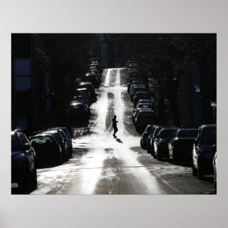 Poster rua da cidade