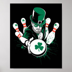 Poster Rua de Boliche Leprechaun.