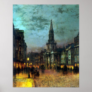 Poster Rua de John Atkinson Grimshaw Blackman, Londres