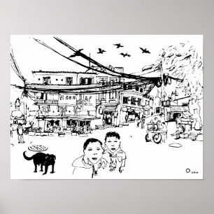 Poster Rua de Kathmandu