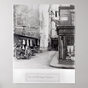 Poster Rua de la Montagne Sainte-Genevieve
