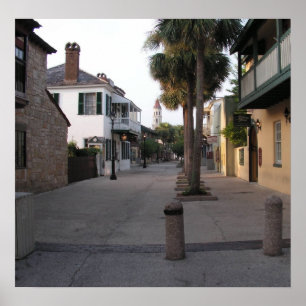 Pôster Rua de St George, St Augustine