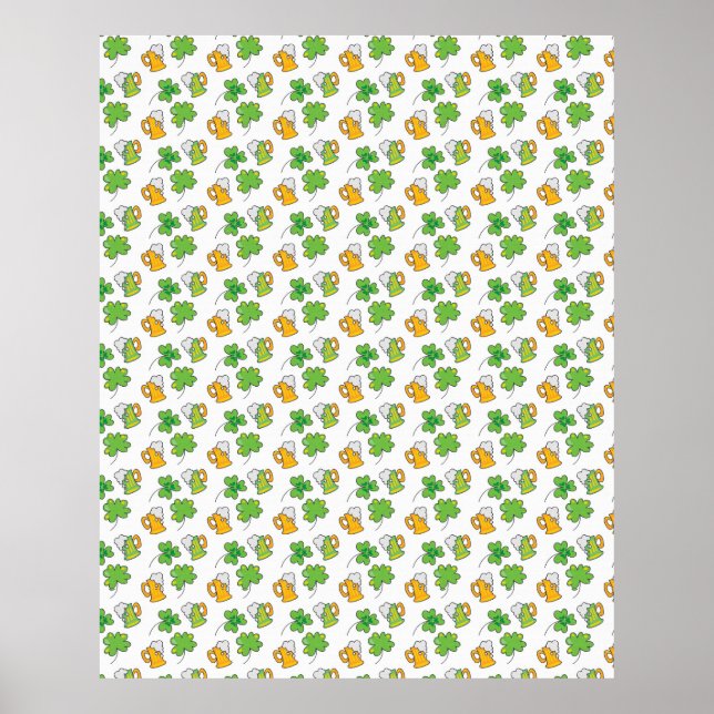 Poster Rua do Dia de Patrick (Frente)