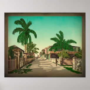 Pôster Rua do leste em Nassau