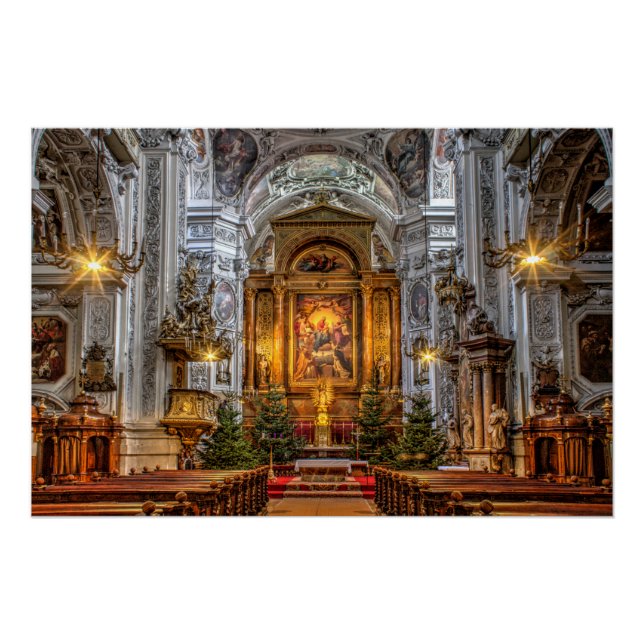 Pôster Rua Dominikanerkirche Maria Rotunda (Frente)