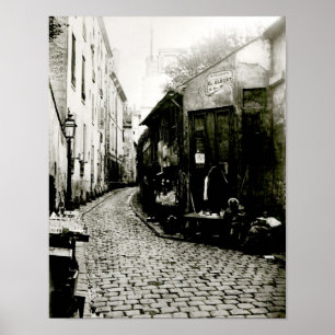Pôster Rua du Jardinet e o beco sem saída