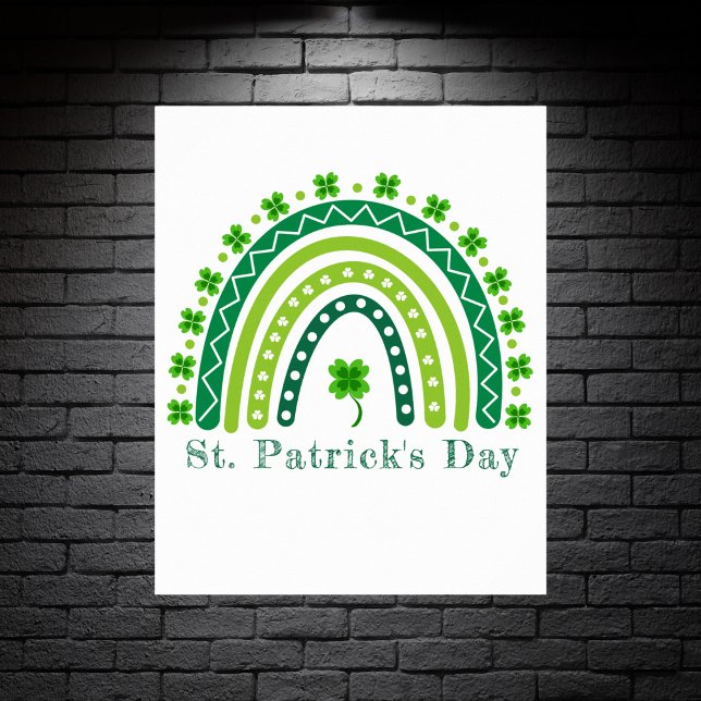 Poster Rua Elegante, festa do dia de Patrick (Elegant St. Patrick's Day Party Poster
)