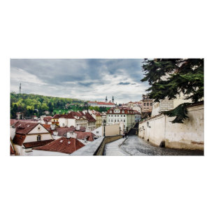 Pôster Rua em Praga centro