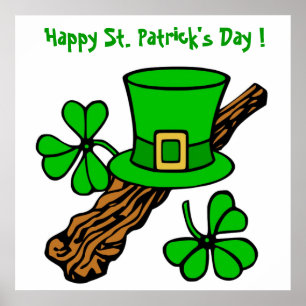 Pôster Rua FELIZ.DIA DE PATRICK