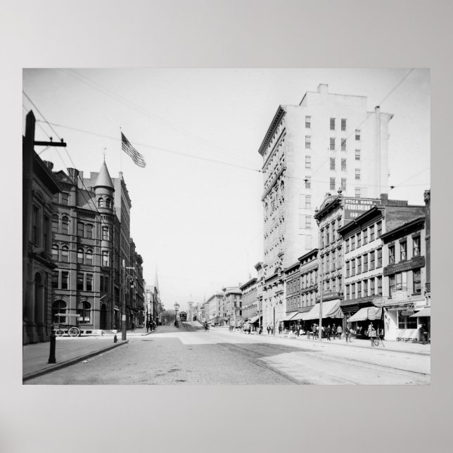 Pôster Rua Genesee: 1905 (Frente)