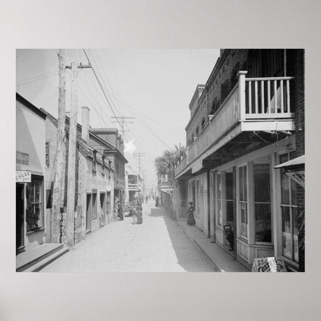 Pôster Rua, George Street (Frente)