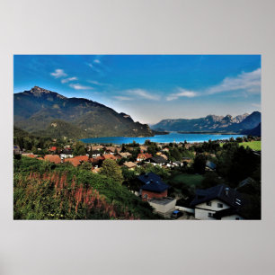Poster Rua Gilgen e Wolfgangsee