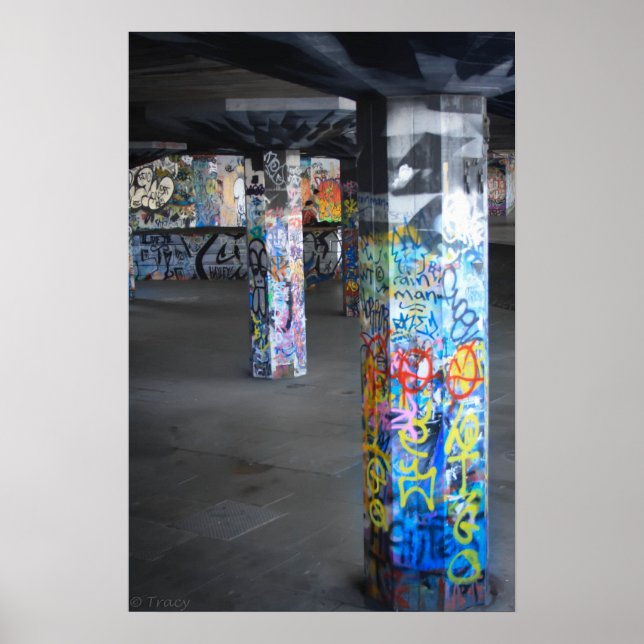 Pôster Rua grafite (Frente)