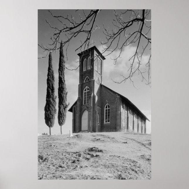 Pôster Rua, Igreja de Anne (Frente)
