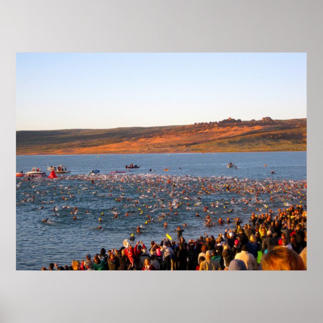 Pôster Rua Ironman. (Frente)