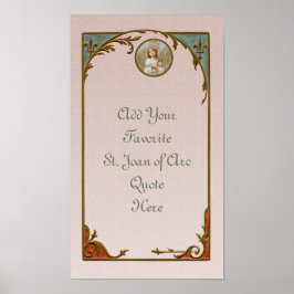 Poster Rua. Joan of Arc Burning at the Stake (BF 01)