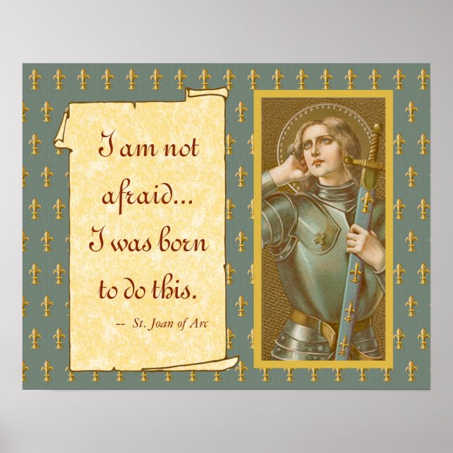 Poster Rua. Joan of Arc (JM 28) (Frente)