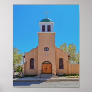 Poster Rua. Joseph Church, Cerrillos, Novo México