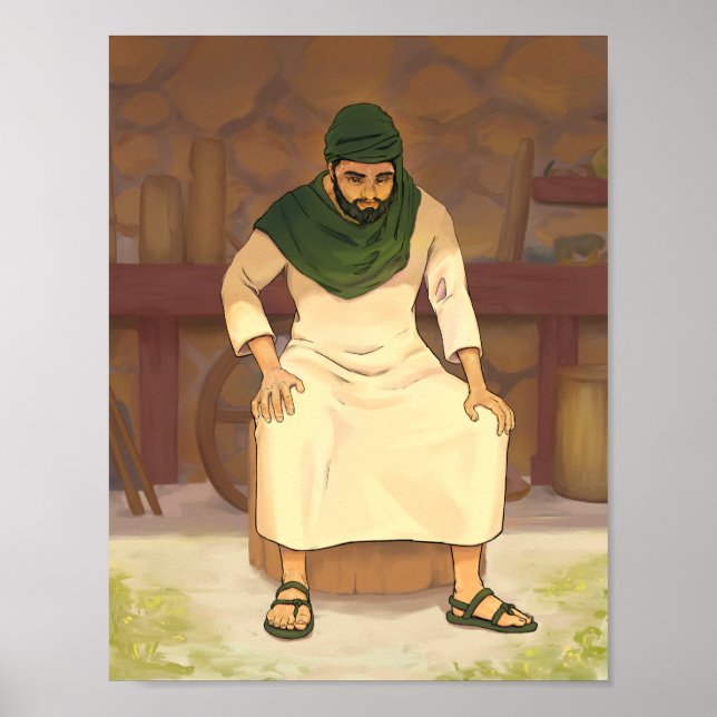 Poster Rua, Joseph Resting (Frente)