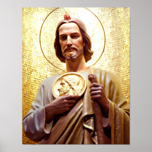 Pôster Rua Jude Thaddeus, santo padroeiro do impossível