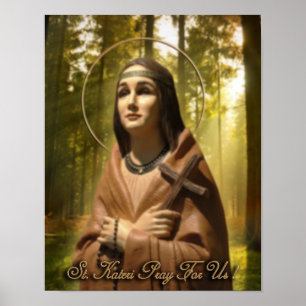 Poster Rua Kateri Tekakwitha