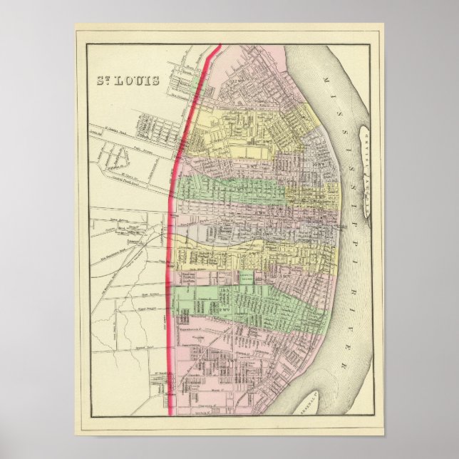 Pôster Rua Louis (Frente)