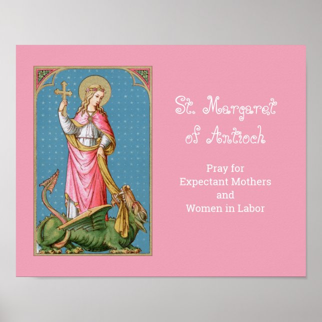 Poster Rua. Margaret de Antioch (SAU 038) (Frente)